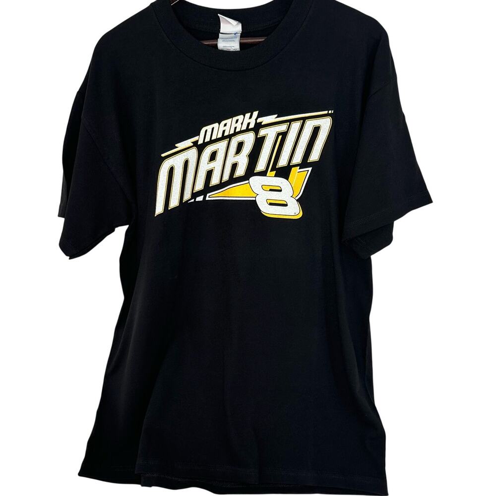 Mark Martin 8 NASCAR T Shirt Mens L NWT US Army Racing Double Sided 2008